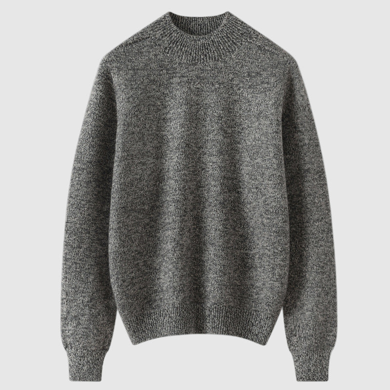 Ronaldo Men’s Crewneck Pullover – Heatlock Soft-Touch Waffle-Knit Thermal Jumper