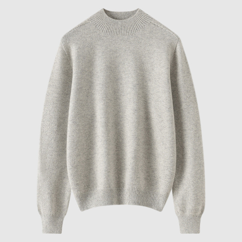 Ronaldo Men’s Crewneck Pullover – Heatlock Soft-Touch Waffle-Knit Thermal Jumper