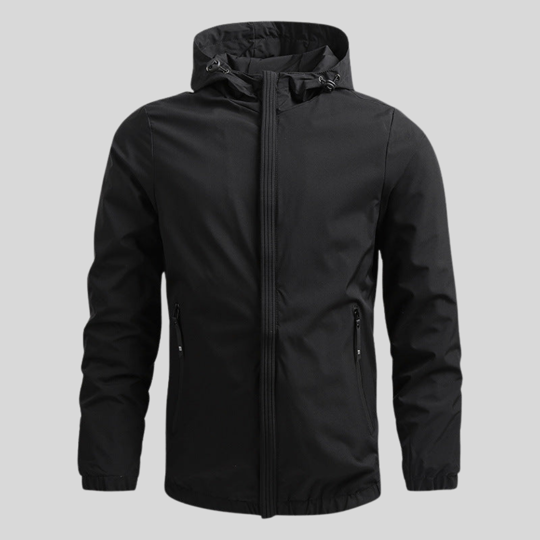 Davis Men’s Waterproof Jacket – Lightweight Outdoor Raincoat