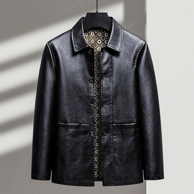 Sergio Men’s Eco-Leather Jacket