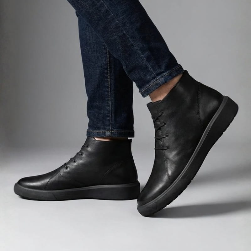 Piolo Men’s Ankle Leather Shoes