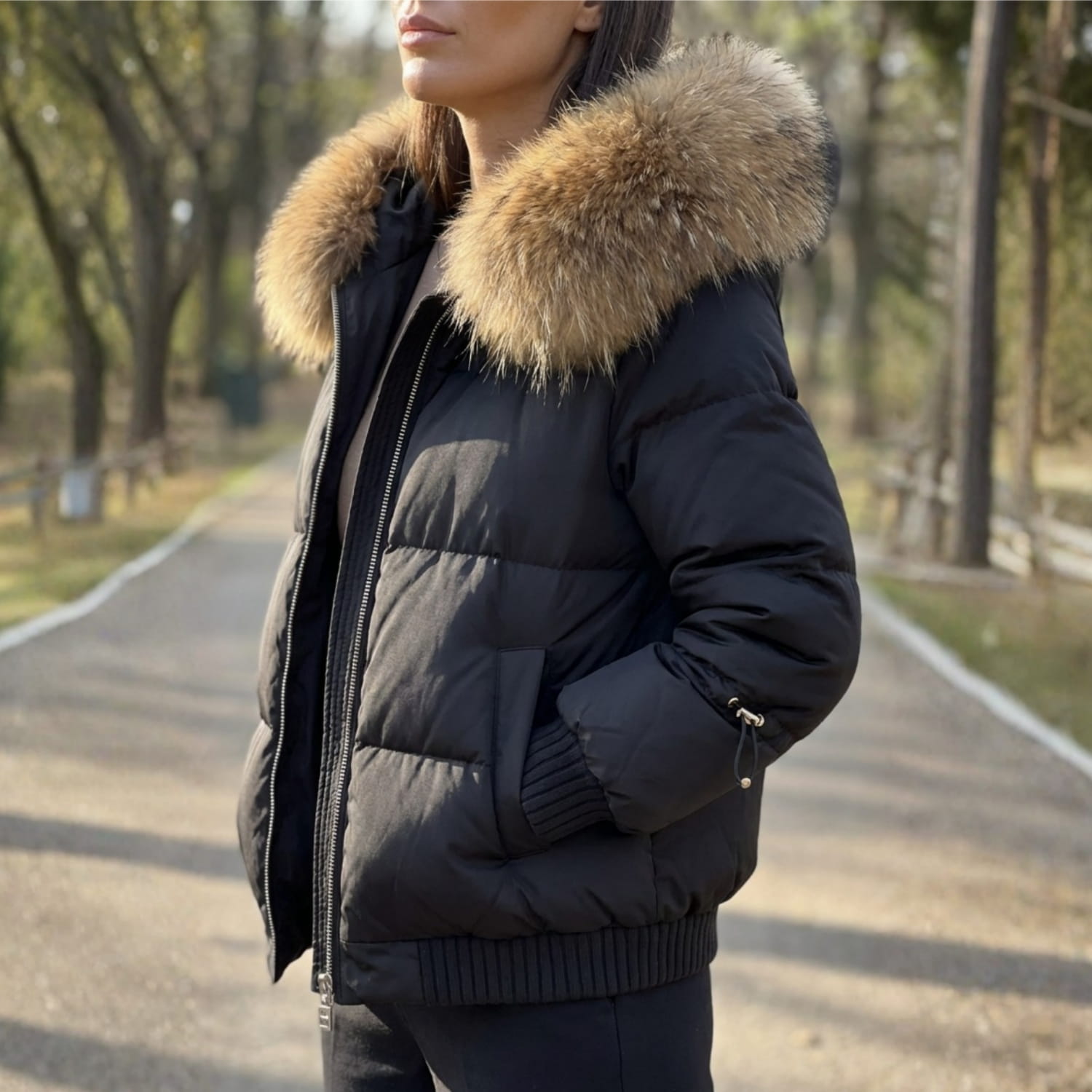 Nhora Women’s Quilted Puffer Jacket