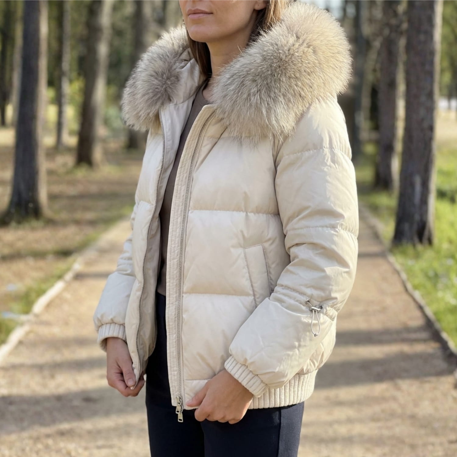 Nhora Women’s Quilted Puffer Jacket