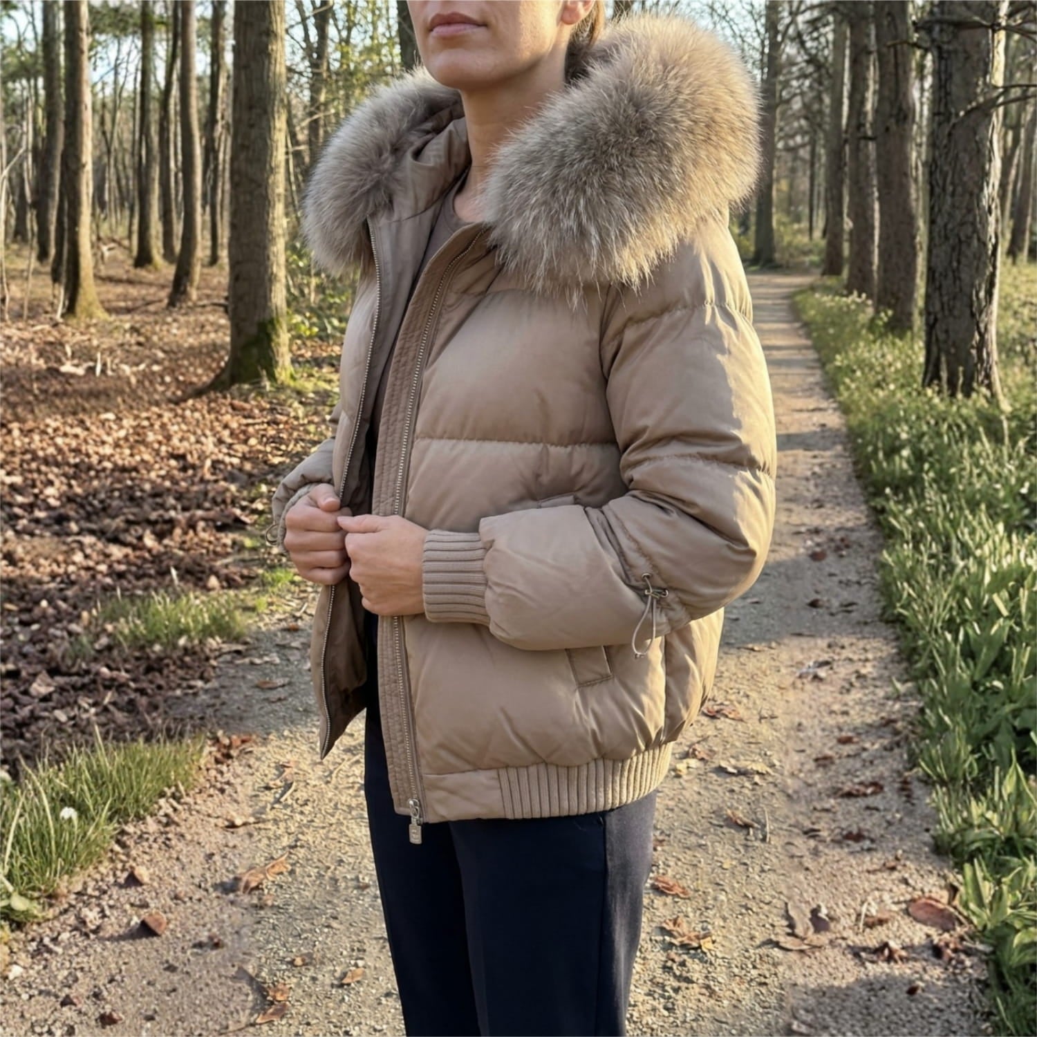 Nhora Women’s Quilted Puffer Jacket