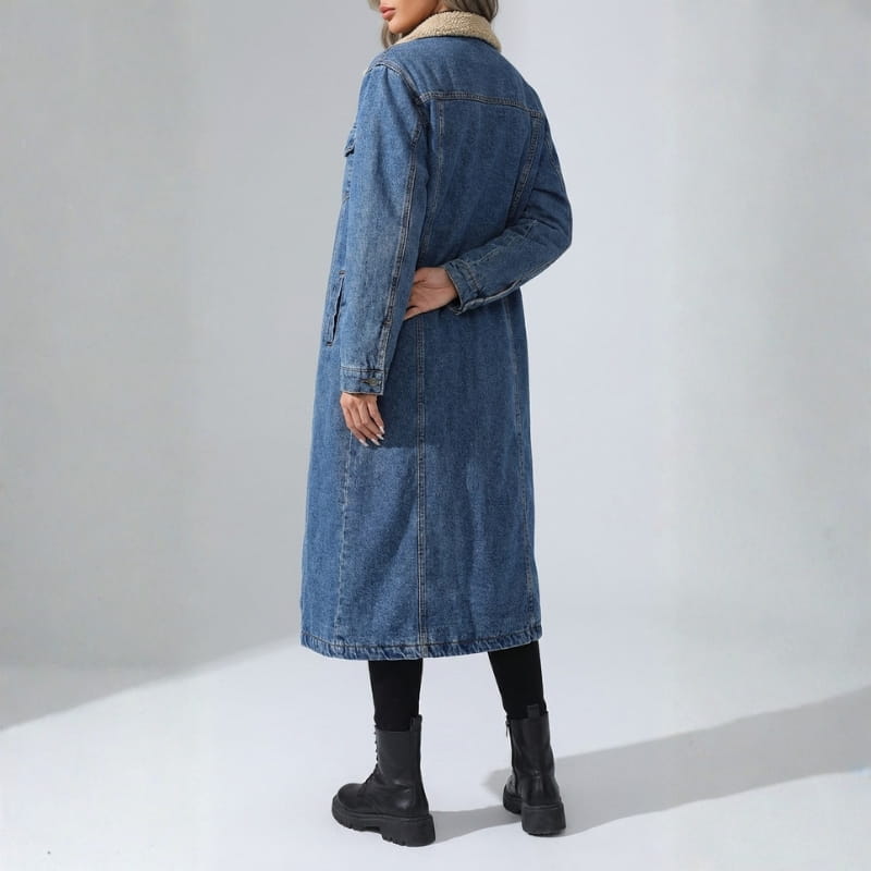 Ilaria Women’s Long Denim Jacket