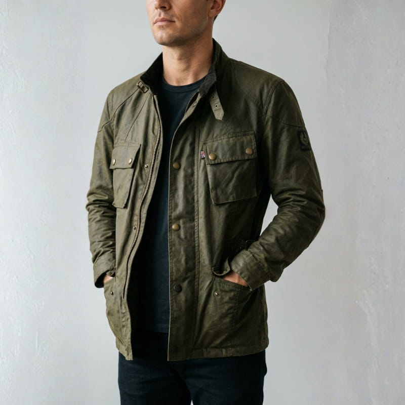 Federico Men’s Jacket – Structured Fit Field Jacket