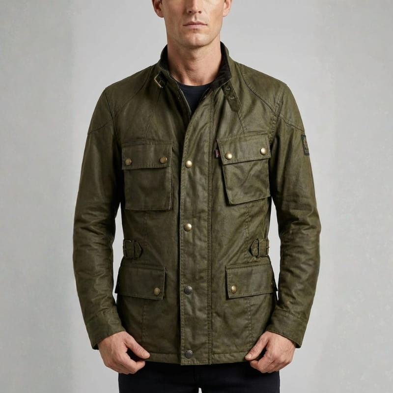 Federico Men’s Jacket – Structured Fit Field Jacket