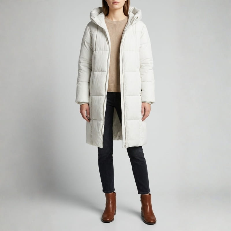 Karina Women’s Longline Padded Hooded Coat