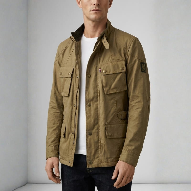 Federico Men’s Jacket – Structured Fit Field Jacket