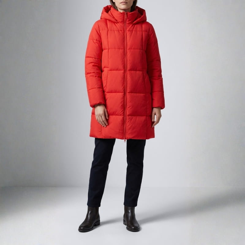 Karina Women’s Longline Padded Hooded Coat