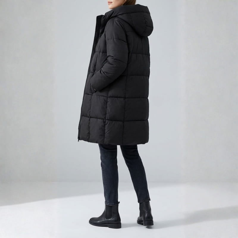 Karina Women’s Longline Padded Hooded Coat