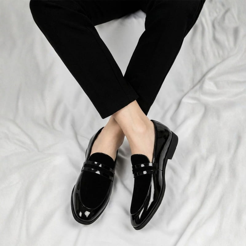 Federico Men’s Suede Leather Penny Loafers