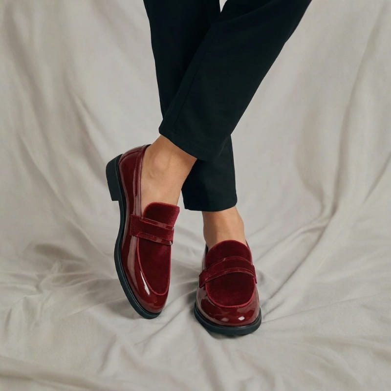Federico Men’s Suede Leather Penny Loafers