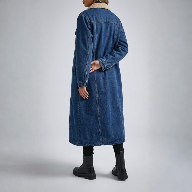Ilaria Women’s Long Denim Jacket