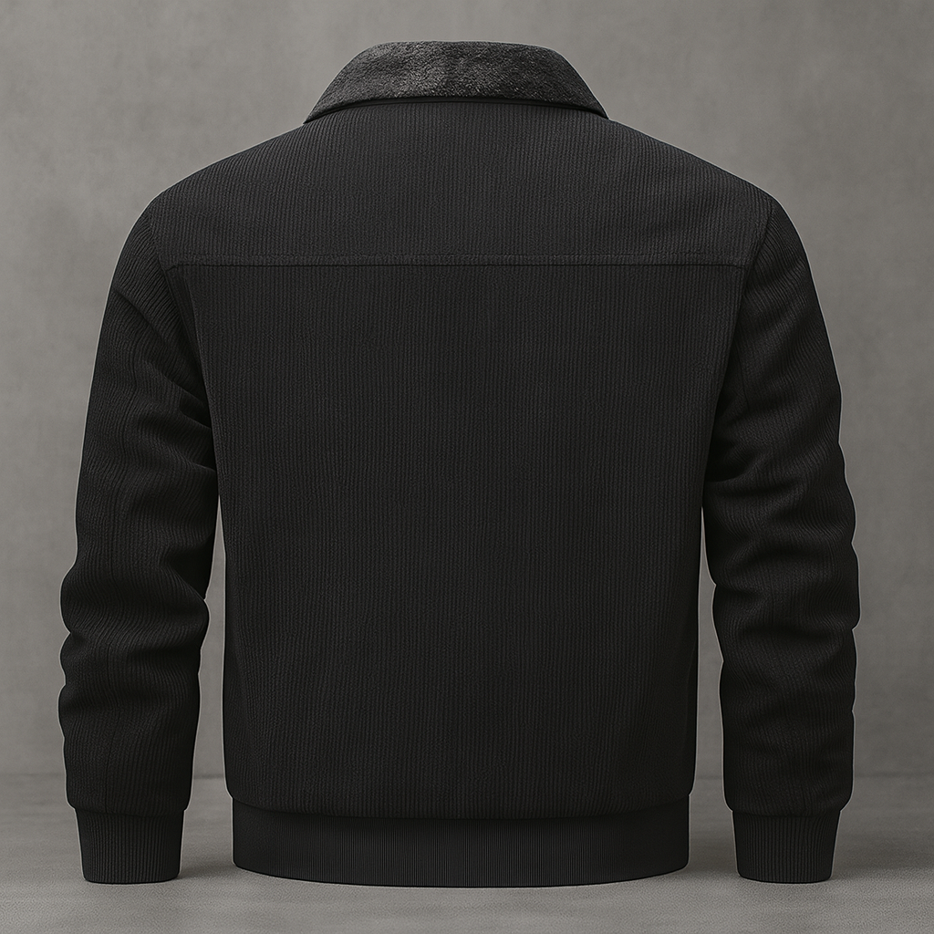 Stefano Men’s Jacket – Plush Insulation Modern Style Jacket