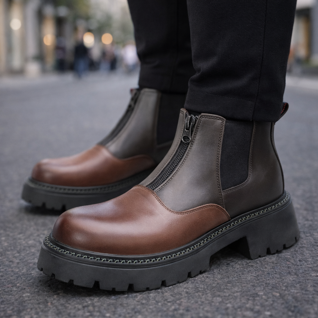 Charles Men’s Chelsea Boots – Premium Leather Shoes