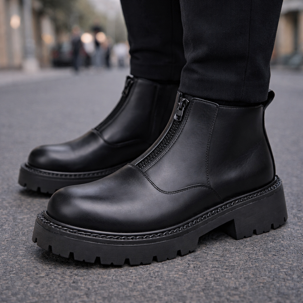 Charles Men’s Chelsea Boots – Premium Leather Shoes