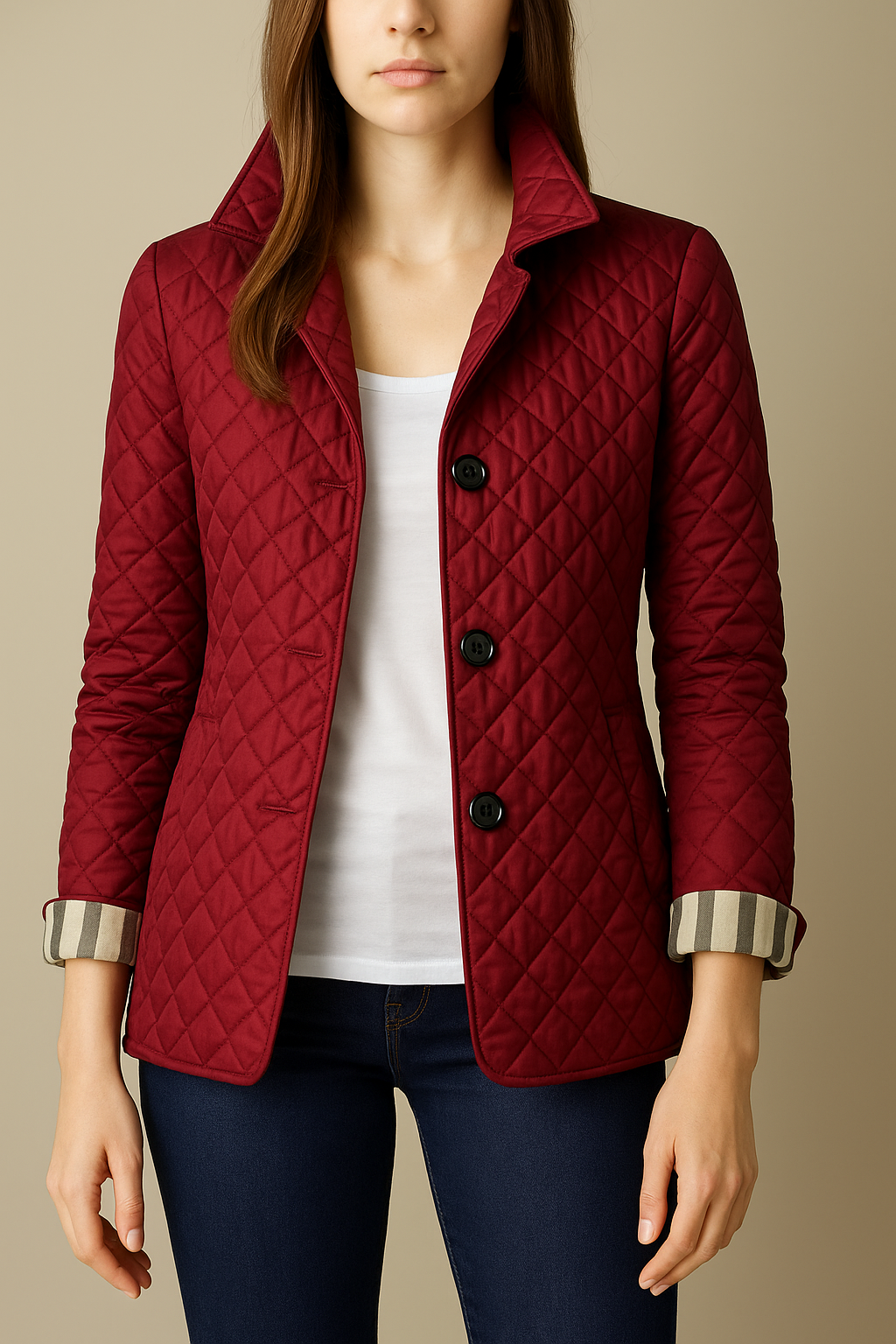 Lester Women’s Quilted Jacket – Elegant Outerwear