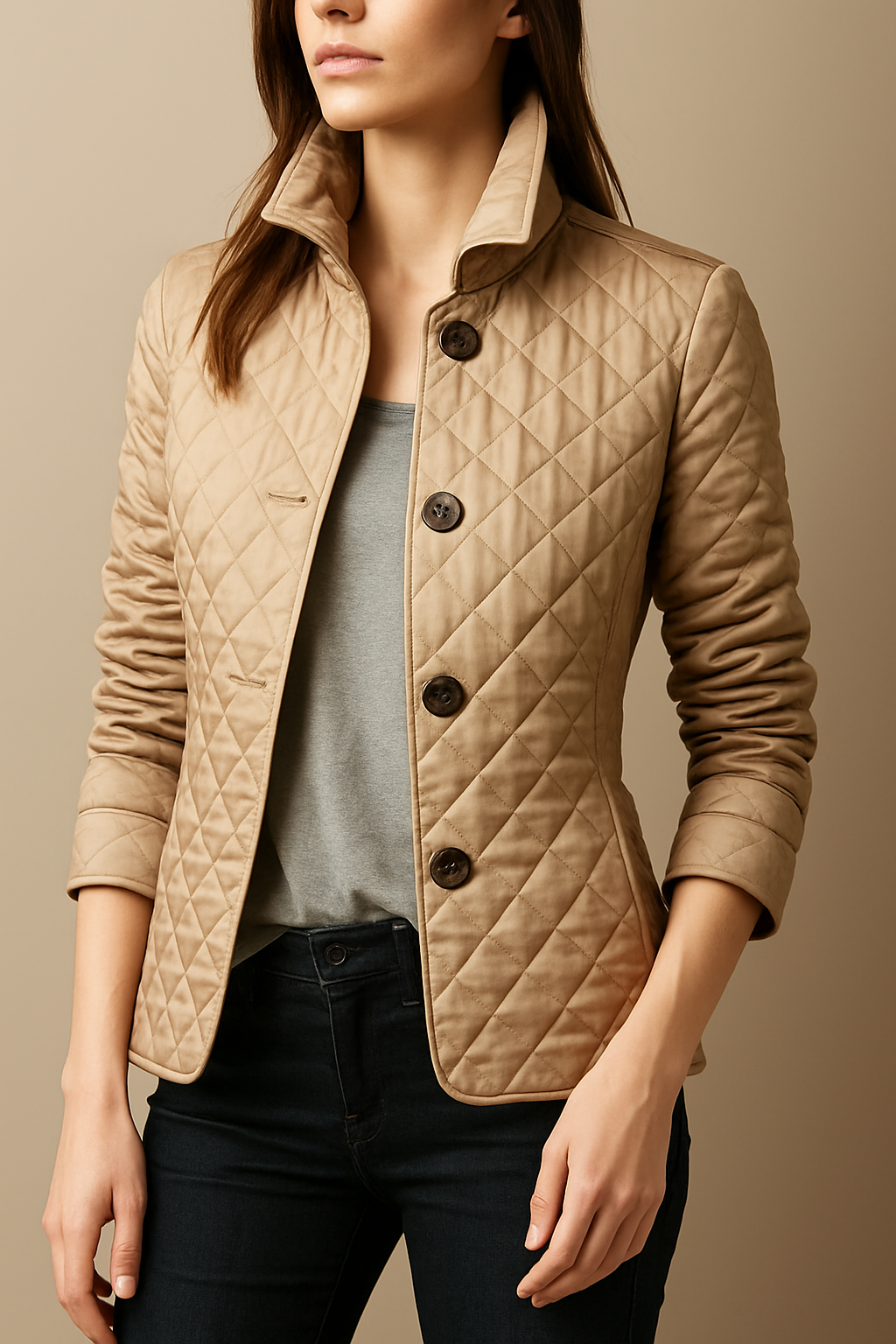 Lester Women’s Quilted Jacket – Elegant Outerwear