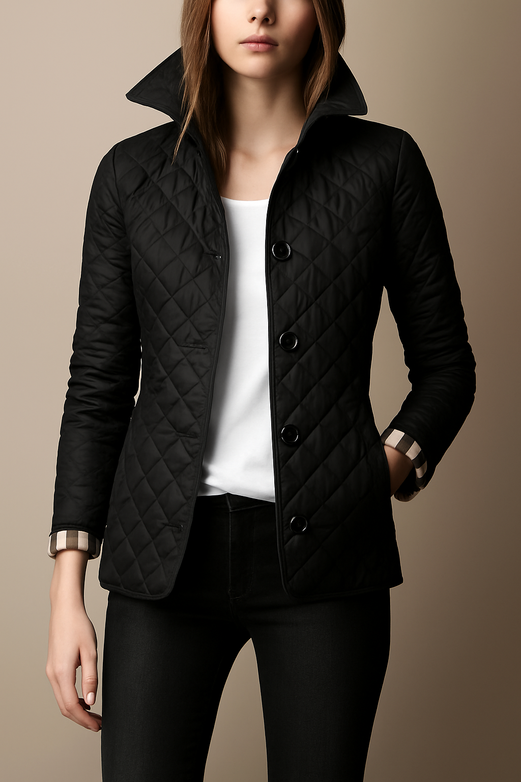Lester Women’s Quilted Jacket – Elegant Outerwear