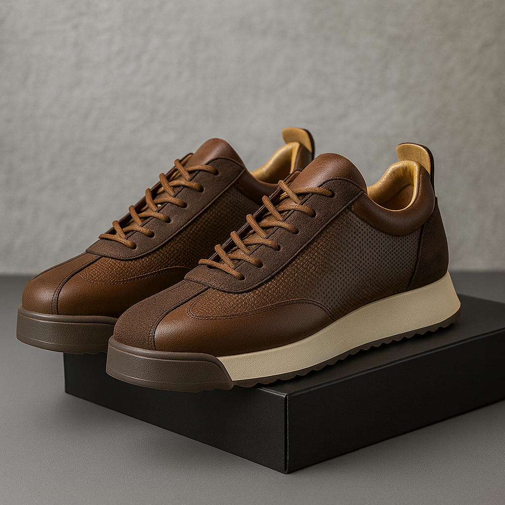 Ian Men’s Trainers  – Hand-Stitched Comfort Shoes