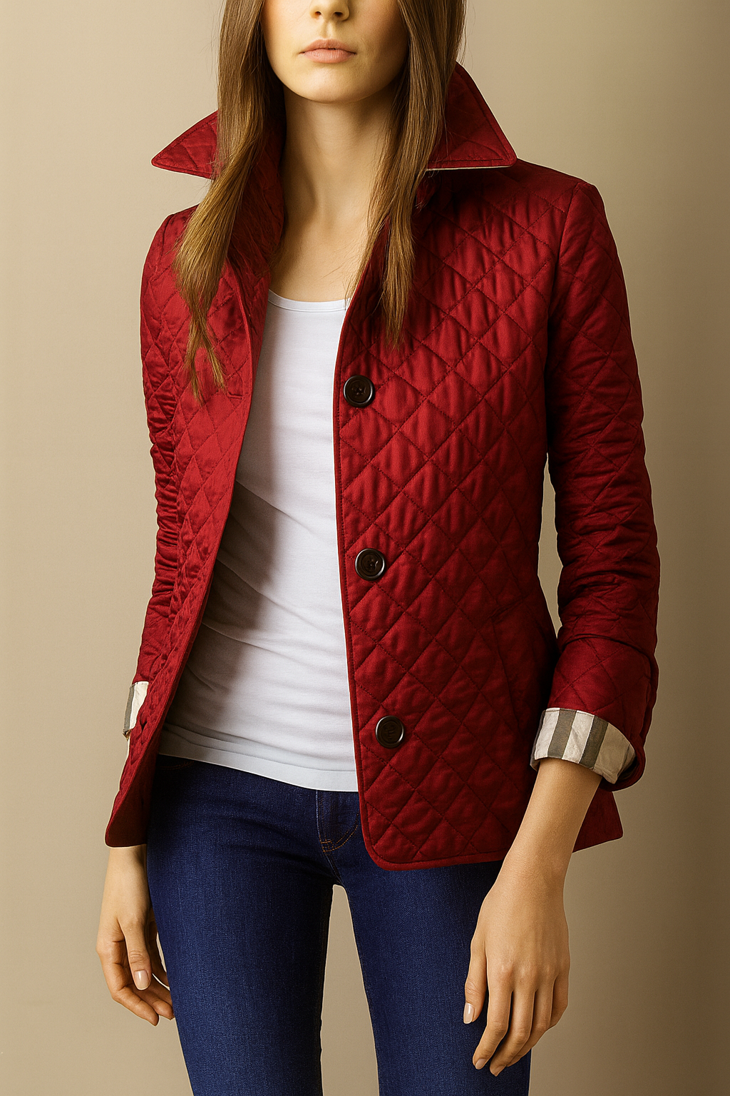 Lester Women’s Quilted Jacket – Elegant Outerwear
