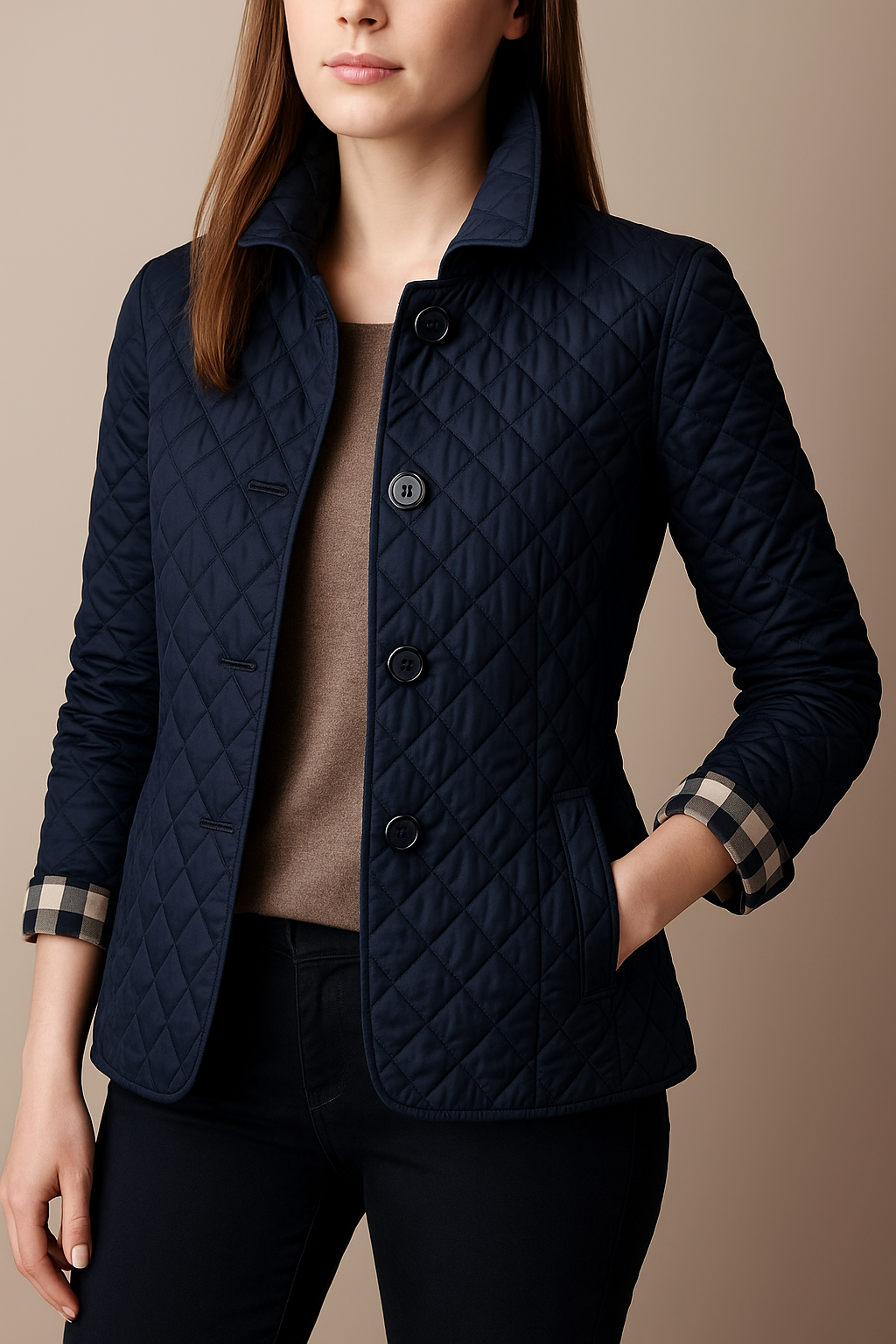 Lester Women’s Quilted Jacket – Elegant Outerwear