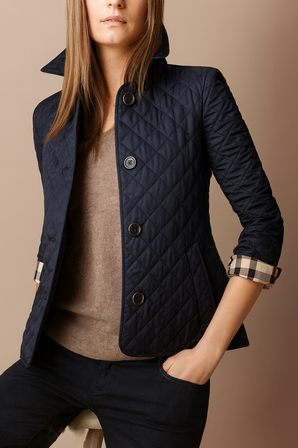 Lester Women’s Quilted Jacket – Elegant Outerwear