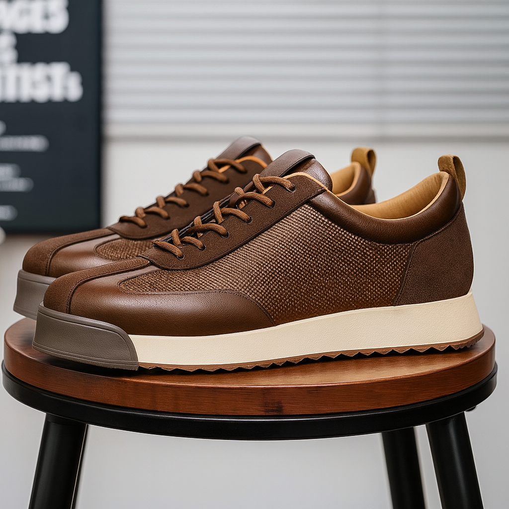 Ian Men’s Trainers  – Hand-Stitched Comfort Shoes