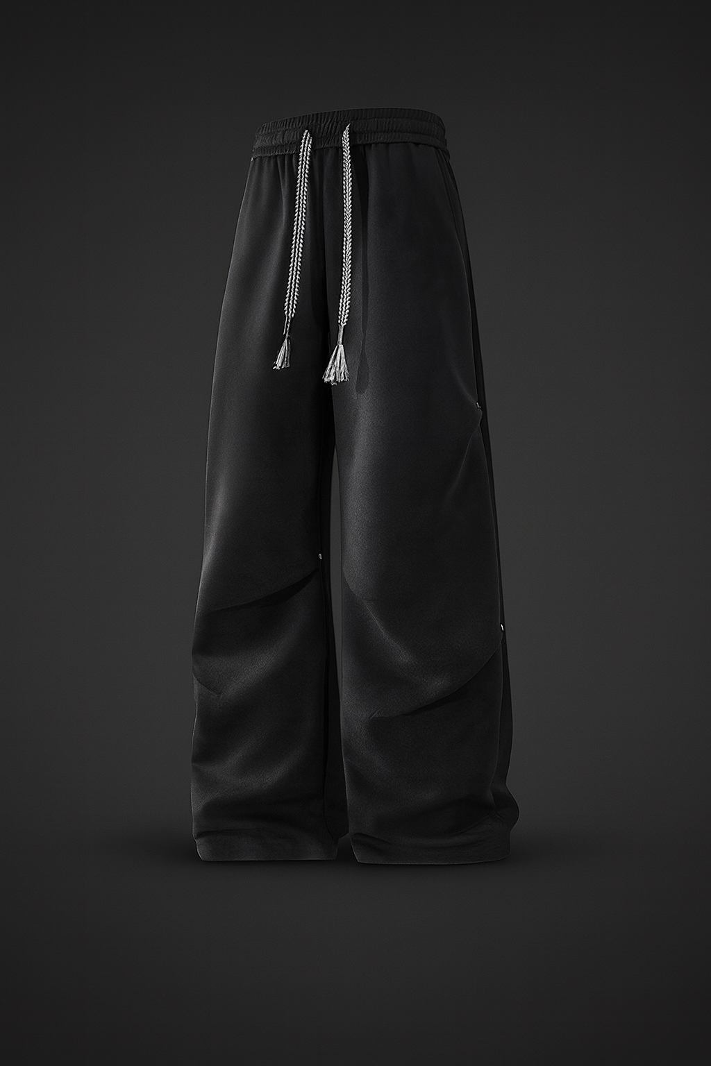 Stefano Men’s Lounge Set – Brushed Terry with Zip Neckline & Wide-Leg Pants