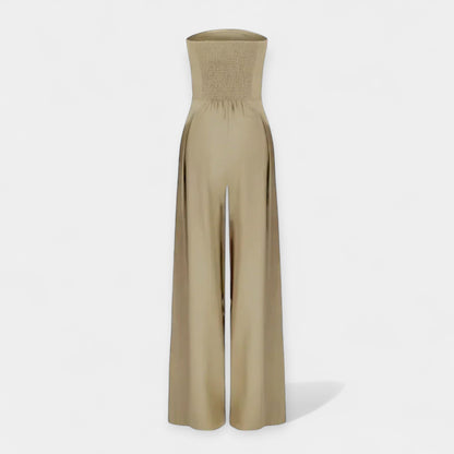 Amayah Full-Length Jumpsuit – Strapless Corset & Elegant Fit