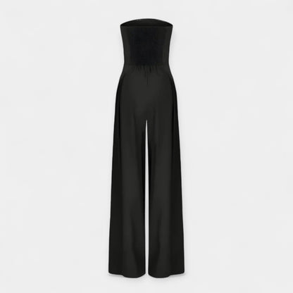 Amayah Full-Length Jumpsuit – Strapless Corset & Elegant Fit