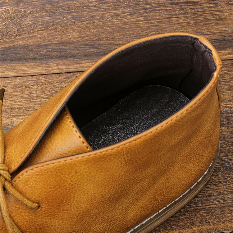 Salvatore Men’s Leather Chukka Boots – Handcrafted Genuine Leather with Cushioned Insole