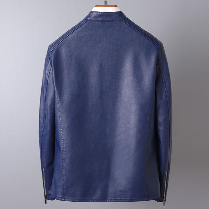 Romeo Men’s Leather Biker Jacket