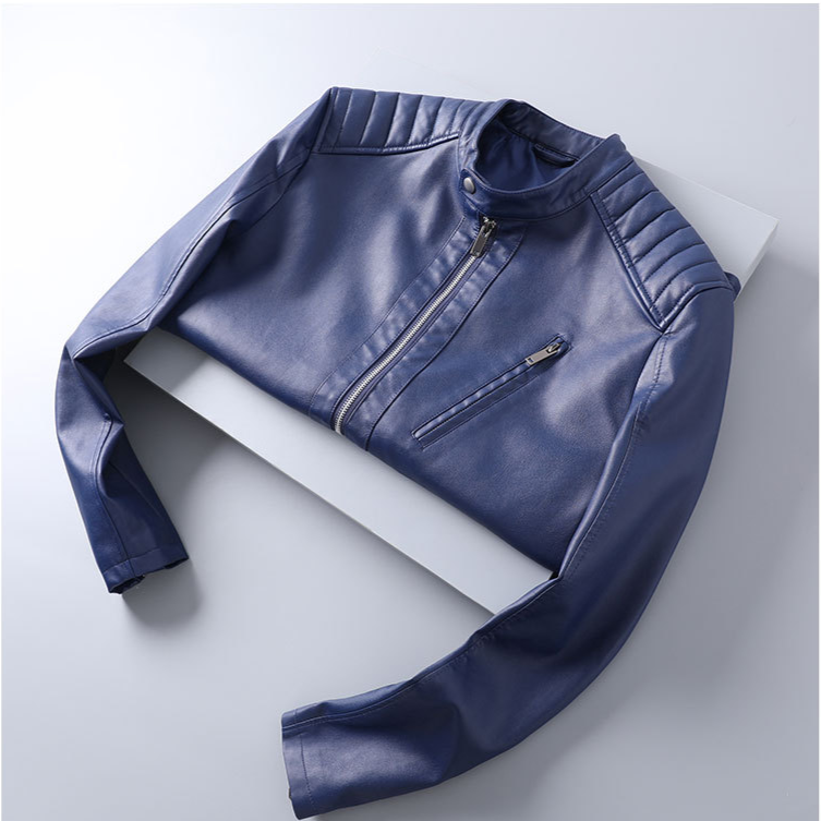 Romeo Men’s Leather Biker Jacket