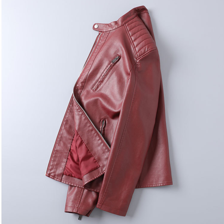 Romeo Men’s Leather Biker Jacket