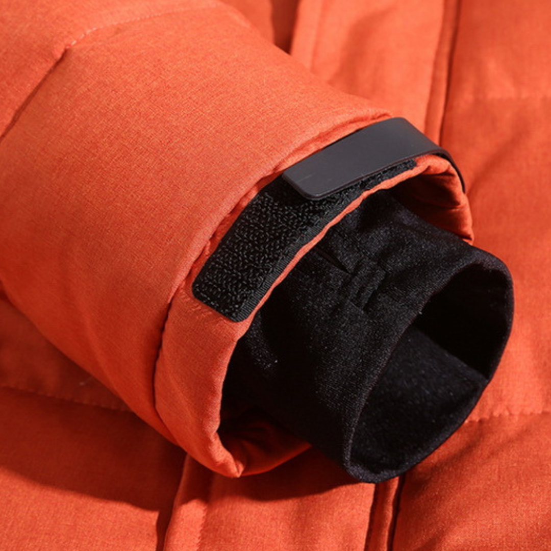 Nick Men’s Winter Jacket – Goose Down Insulated & Water-Resistant Design