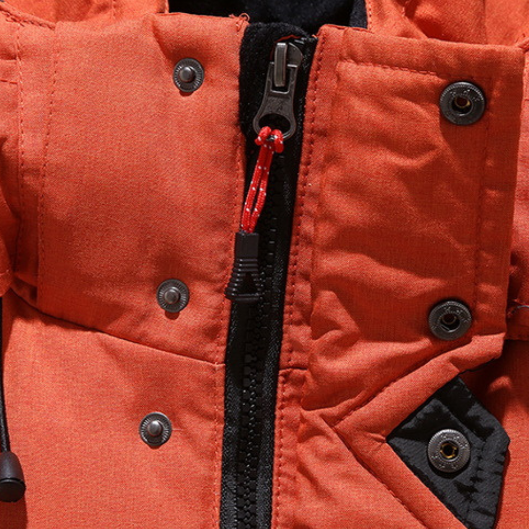Nick Men’s Winter Jacket – Goose Down Insulated & Water-Resistant Design