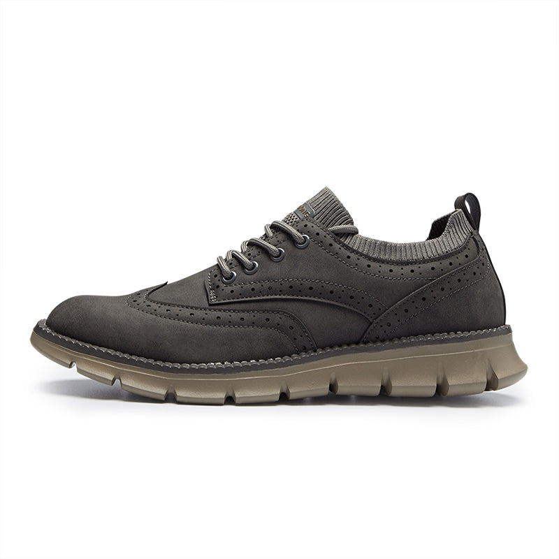 Theodore Premium Suede Trainers – Everyday Comfort Casual Shoes