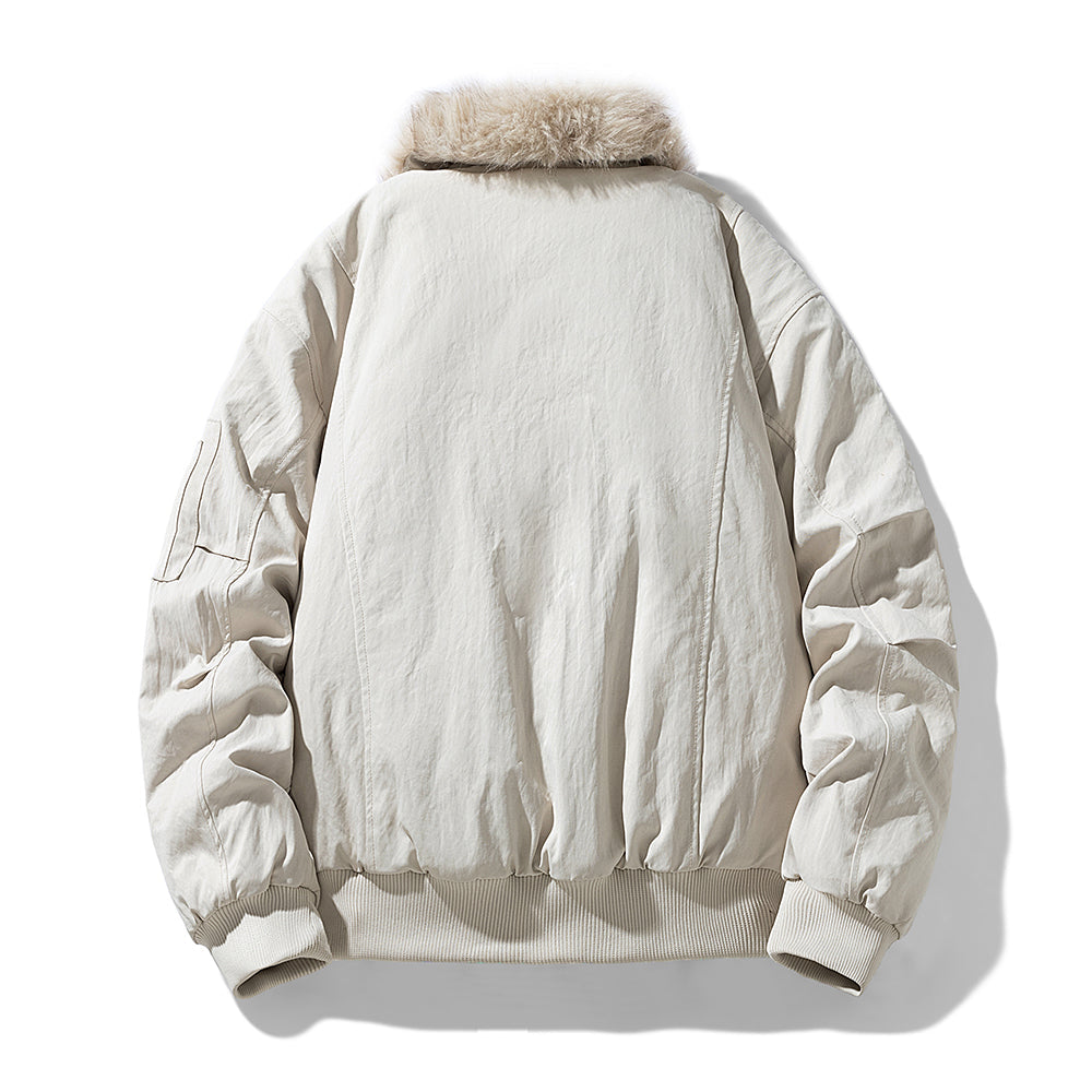 Elio Men’s Winter Jacket – Fur Lined Coat