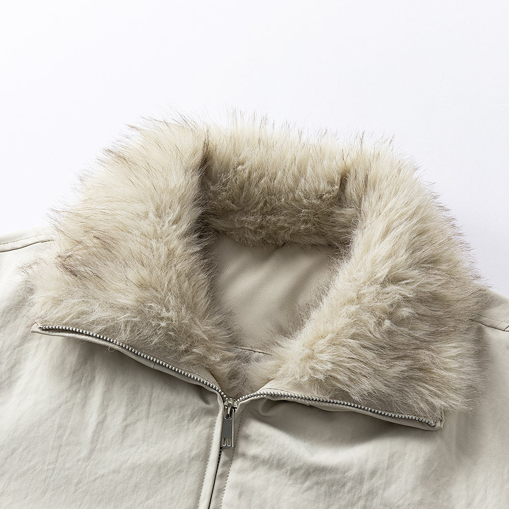 Elio Men’s Winter Jacket – Fur Lined Coat