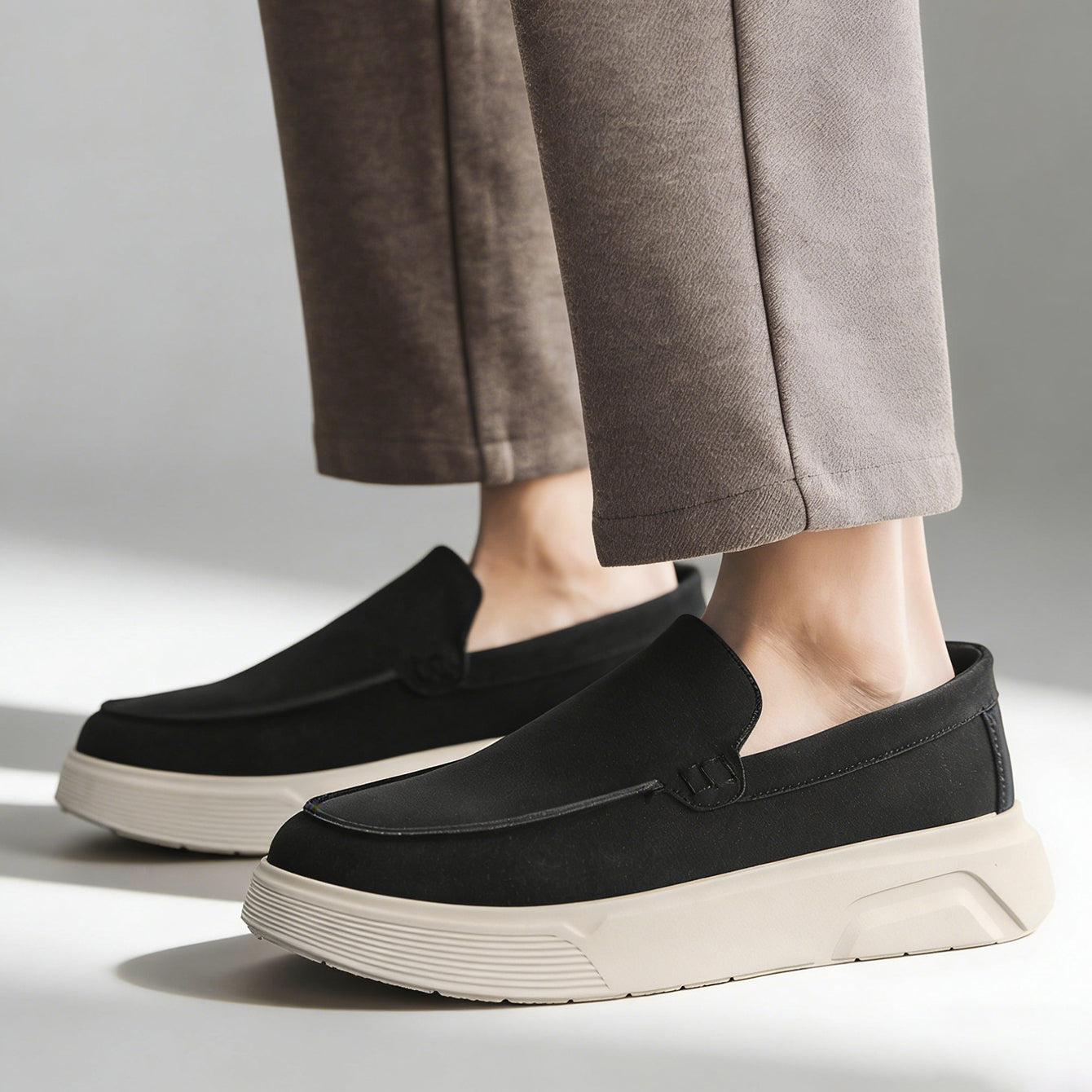 Pascual Men’s Loafers – Cushioned Slip-On Shoes