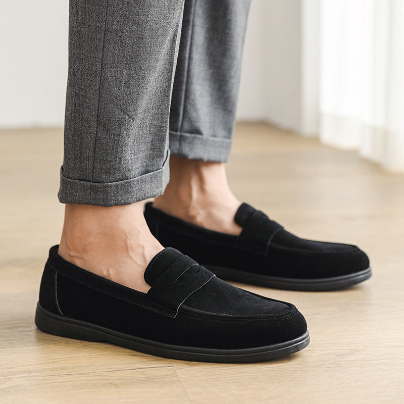 Dominic Premium Suede Loafers – Tailored Casual Slip-On Shoes
