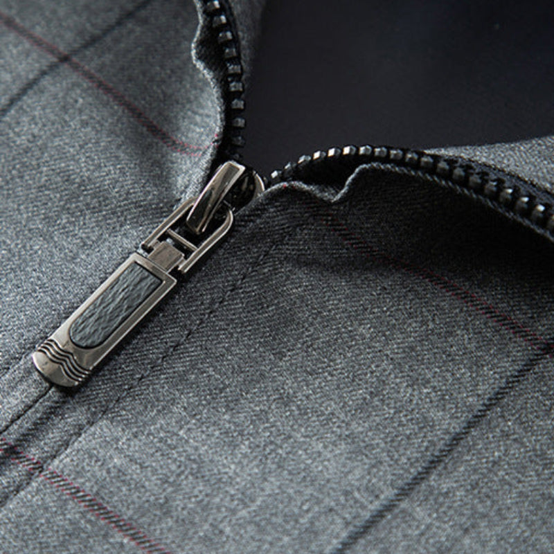 Sebastian Men’s Plaid Jacket – Nanosilk Tech Men’s Jacket