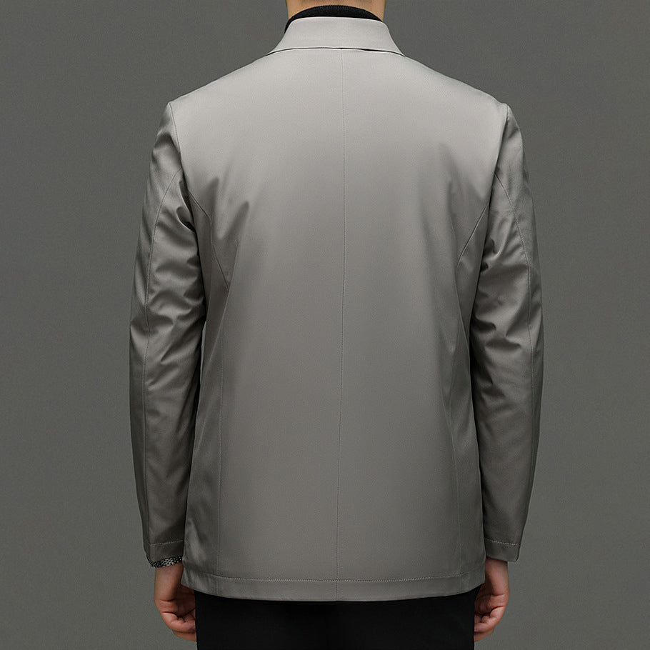 Raffy Men’s Tailored Business Jacket – Lightweight Contemporary Blazer