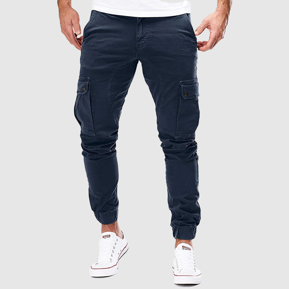 Rafael Cotton Blend Pants – Relaxed Utility Stretch Urban Trousers