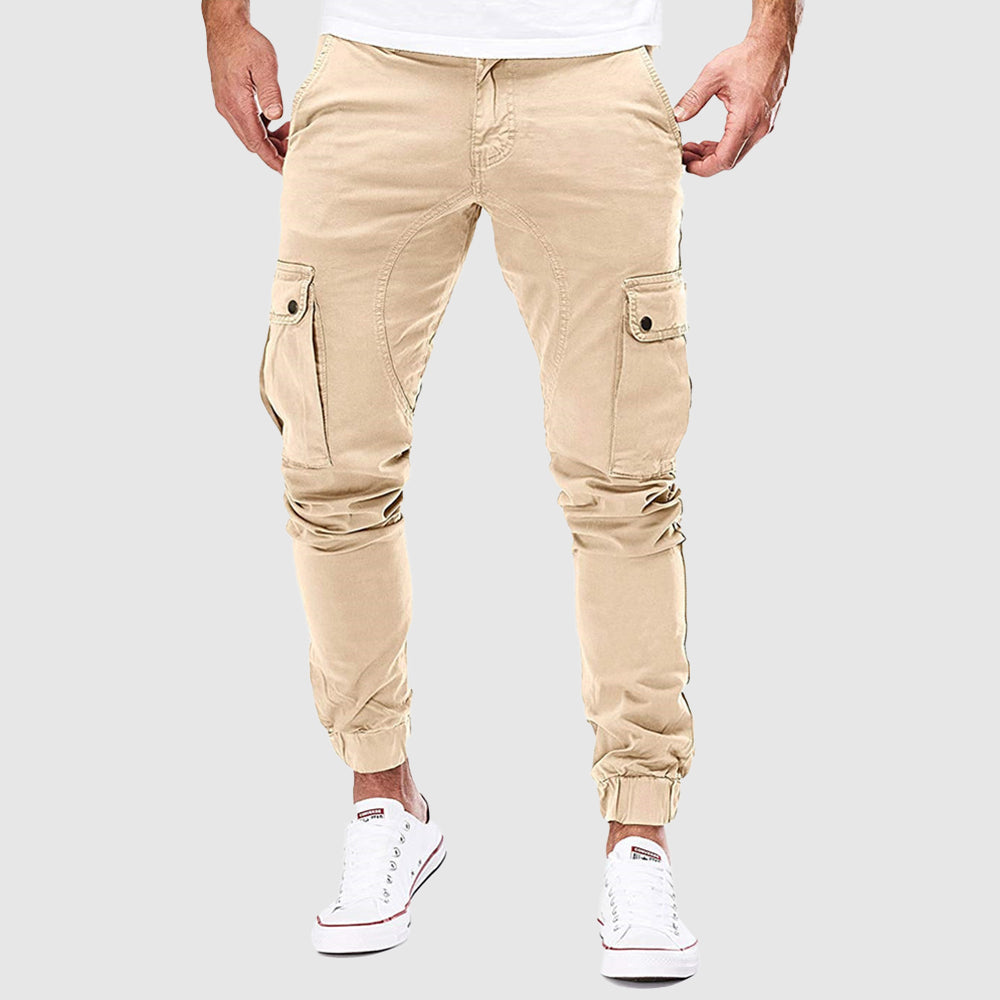 Rafael Cotton Blend Pants – Relaxed Utility Stretch Urban Trousers
