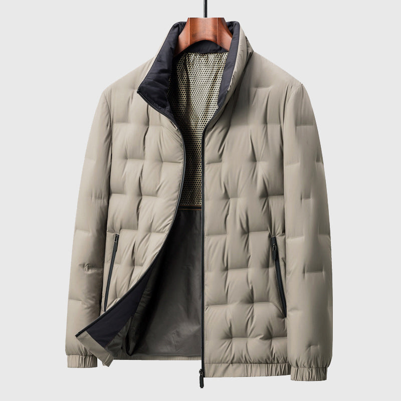 Renzo Men’s Down Jacket – Insulated & Waterproof Winter Coat