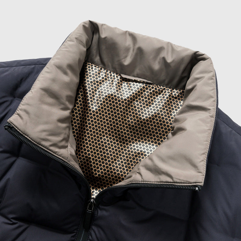 Renzo Men’s Down Jacket – Insulated & Waterproof Winter Coat