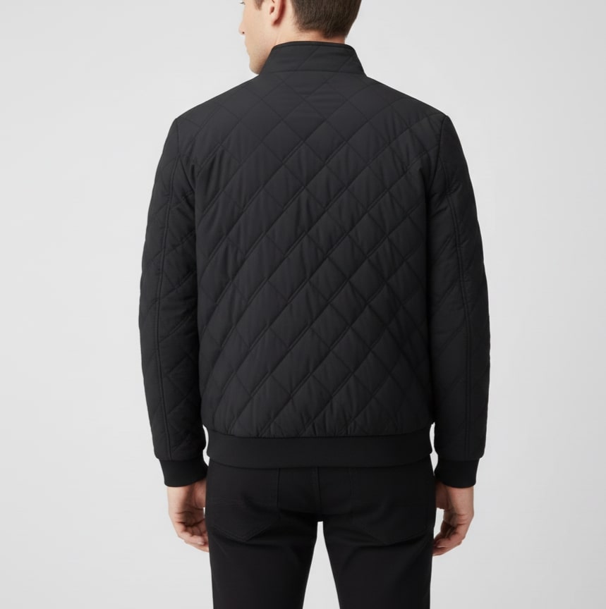 Rodeo Men’s Quilted Jacket – Lightweight Diamond Quilted Jacket